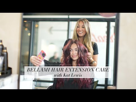 Bellami Hair Extension Care with Kat Lewis