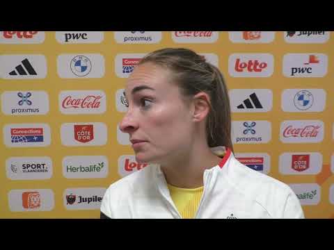 Tessa Wullaert na België - Engeland op 08.04.2025