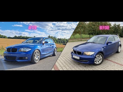 Building my BMW 1 Series E81/E87 in 10 Minutes, sound, walkaround, 118d Stage 1 "Project"