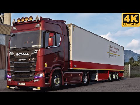 [TS-PC] ETS2 4K | FINNMARK | SCANIA 540S | SETERMOEN 🇳🇴 - ALTA 🇳🇴