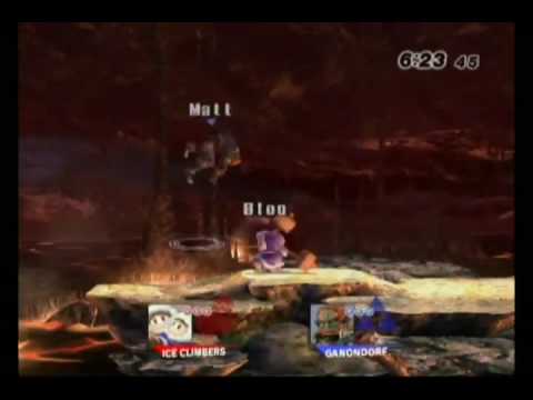 Somewhat Faster Brawls - Ice Climbers (MKDH) VS Ganondorf (Ephraim225)