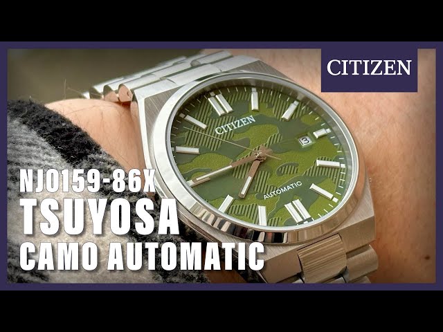 ساعة سيتيزن تسويوسا أوتوماتيكية رجالية - TS0070-84L