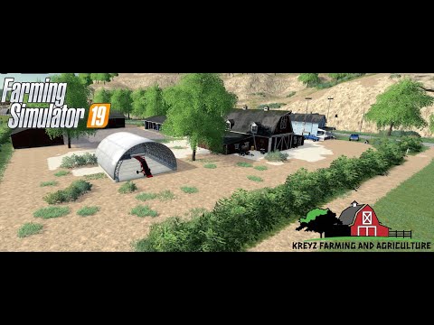 Farming Simulator 19 Roleplay  | Organic Potato Farm Tour | Pacific Northwest