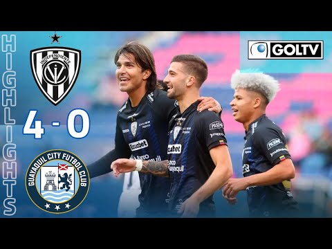 Resumen | IDV 4 - Guayaquil City 0 | LigaPro 2023 - Fecha # 10