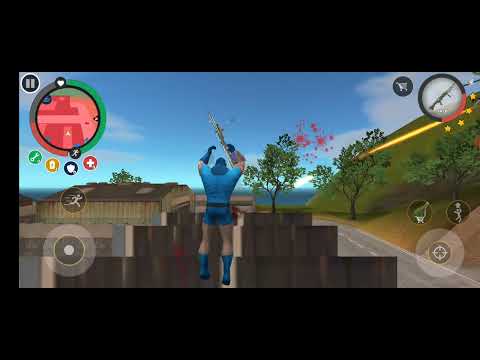 rope hero//stood on container