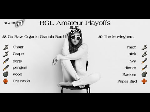 BLANCTV - RGL S3 Amateur Playoffs: Go Raw, Organic Granola Bars! vs. The Moviegoers