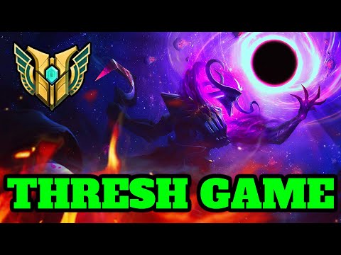 Thresh Gameplay vs Janna - League of Legends [FULL GAME]