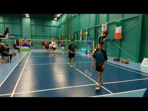 2017 GIYBC U13 BD - Matthew Cheung & Vincent Potanosa (IRE) vs Samuel Jones & Joseph Scott (ENG)