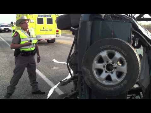 U.S. Highway 183 rollover