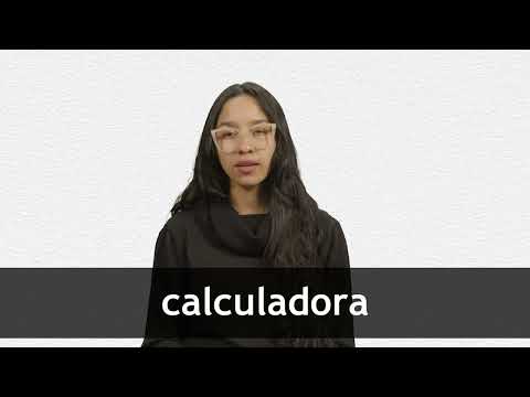 English Translation of “CALCULADORA” | Collins Spanish-English Dictionary