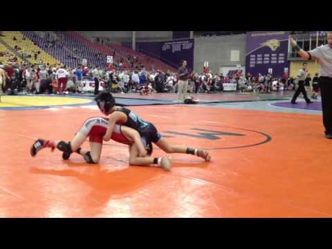 Cody Phippen vs Kelvin Eblin 2012 Folkstyle Nationals