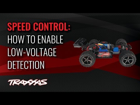 How to Enable Low Voltage Detection | Traxxas Support