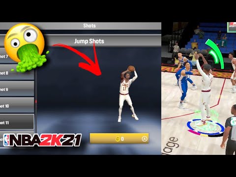 NBA 2K21 MOBILE MY CAREER #11 - UGLY JUMP SHOT CHALLENGE!