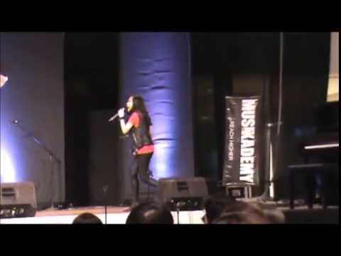 Nica Dorothea (15) with her version of Blondie's "Call Me"