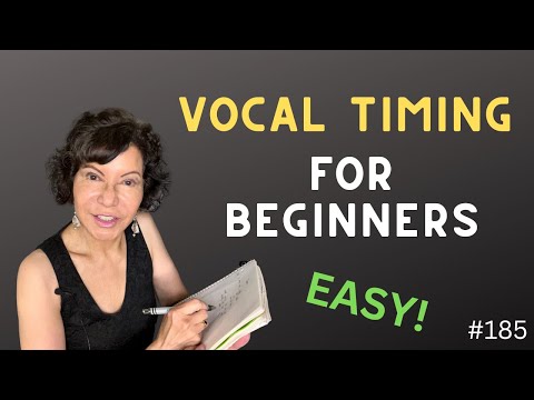 BEGINNER'S GUIDE TO VOCAL TIMING!  How to Sing With Timing - Simple & Easy!