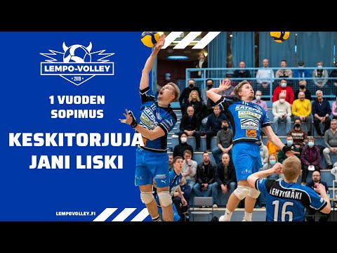 Jani Liski sopimukseen Lempo-Volleyn kanssa
