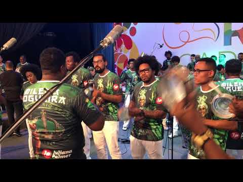Império Serrano 2018: gravação da bateria no CD do Grupo Especial - Carnaval 2018