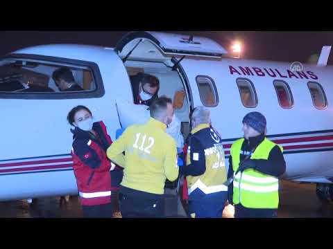 Dubai'de yaralanan paralimpik okçu Bülent Korkmaz uçak ambulans ile Türkiye'ye getirildi