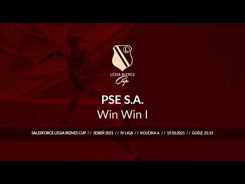 Skrót spotkania PSE S.A. -  Win Win I ( Legia Biznes Cup Jesień 2021 )