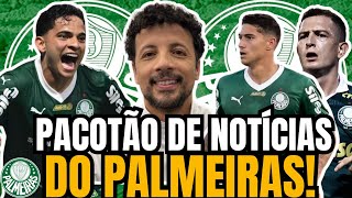 🚨ANDRÉ HERNAN TRAZ NOTÍCIAS QUENTES DO PALMEIRAS🔥 PACOTÃO DE INFOMAÇÕES NO VERDÃO I VEJA AGORA!