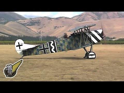 WW1 German Fighter Biplane - Fokker D.vii