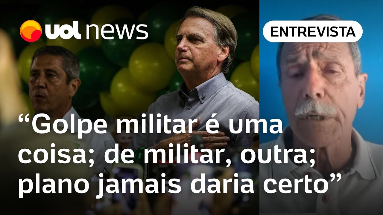 Plano de golpe com kids pretos jamais daria certo por ‘primarismo absurdo’, diz general da reserva