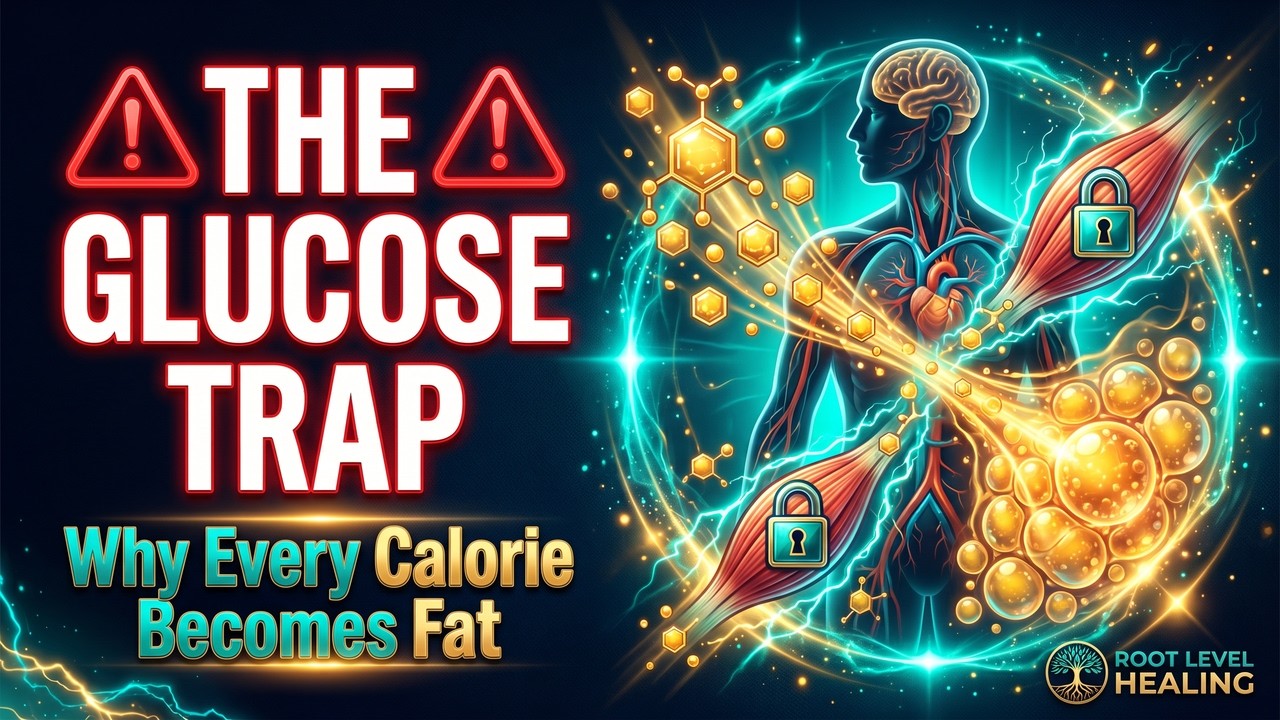 The Glucose Trap: How Your Body Stores Every Extra Calorie | Reverse Insulin Resistance Video