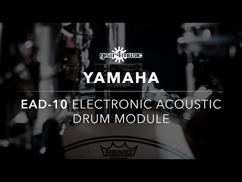 Yamaha EAD-10 Electronic Acoustic Drum Module | Gear4music Demo