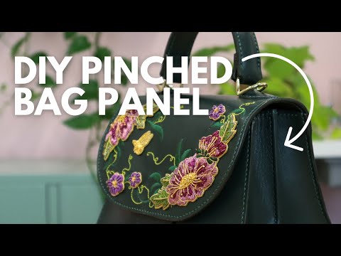 Leather Bagmaking Tutorial: How To Make A Pinched Side Panel