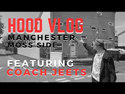 A Walk Around Some Well Known Streets In MOSS SIDE (Manchester UK - M16/M14)