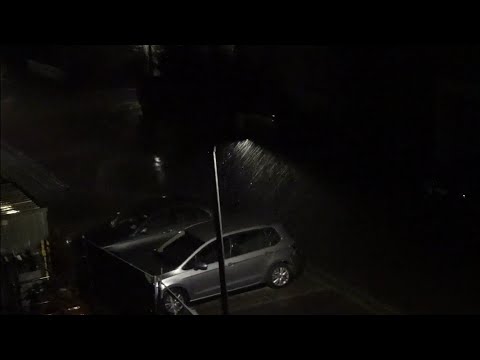 Kaltfront von Orkan und Schnellläufer ZEYNEP, 18. Februar 2022