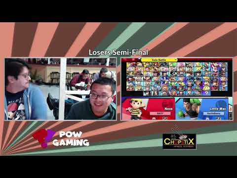 SSB 12 - POW | BAXY (Ness) vs. TRA | VorileBemx (Zelda, Ness, Little Mac) Losers Semi-Final
