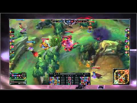 SKT T1 Faker Cho'Gath vs Cassiopeia Highlights Lol tv