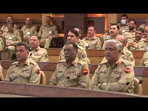 Press Release No 35/2022, 79th Formation Commanders Conference at GHQ - 12 Apr 2022 | ISPR