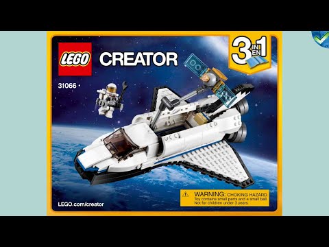 31066 A Space Shuttle Explorer LEGO® Creator Manual at the Brickmanuals Instruction Archive