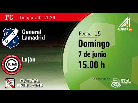 #PRIMERA C | GENERAL LAMADRID 0 - LUJAN 1 | FECHA 15