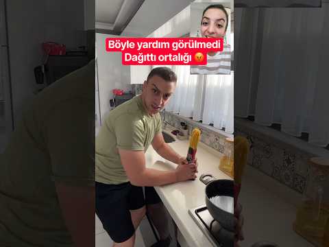 Kocamın mutfağa girişleri yasaklanmıştır 🤦🏻‍♀️ #komikvideolar #evlilik #eşim #mi̇zah