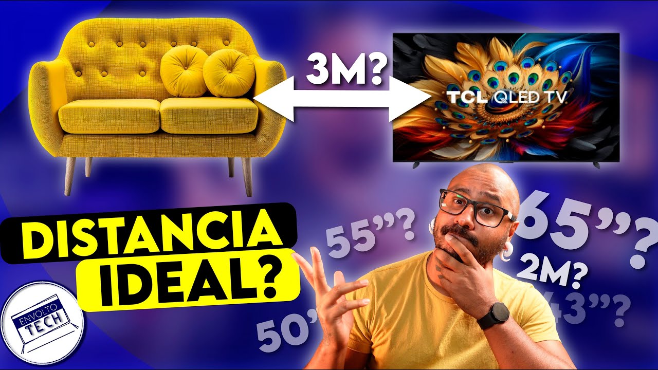 Qual a distância ideal entre SOFA e TV? TCL C655 ou P755? LG C3 ou QN85D? RESPONDENDO INSCRITOS