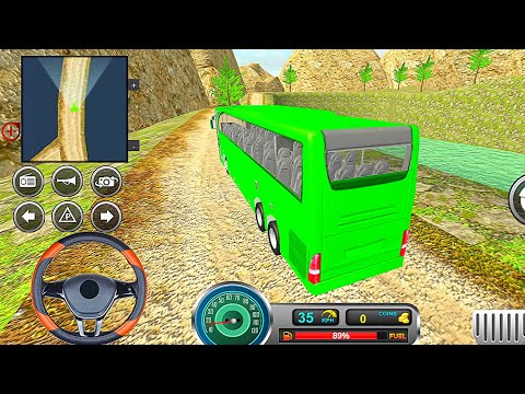 Uphill Offroad Bus Driving Simulator Pro 2023 - Android iOS GamePlay #09