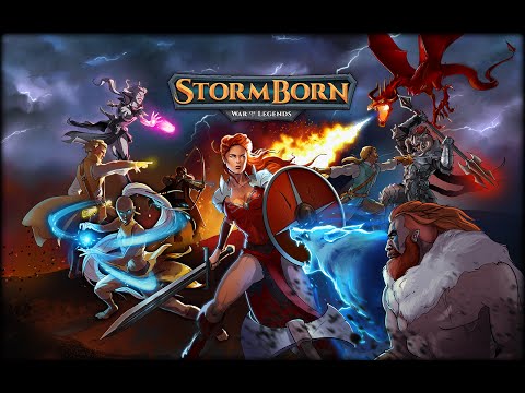 StormBorn: War of Legends RPG Video