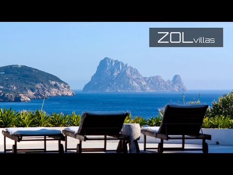 Seafront beach villa with iconic views @ ZOL Luxury rentals ibiza Spain