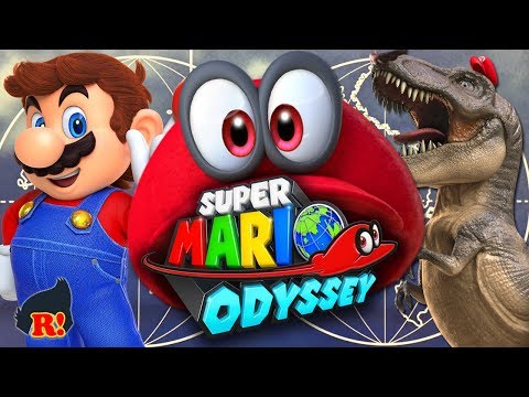 Super Mario Odyssey #1 -UN DINOSAURIO?!- ( Reino de las cataratas )