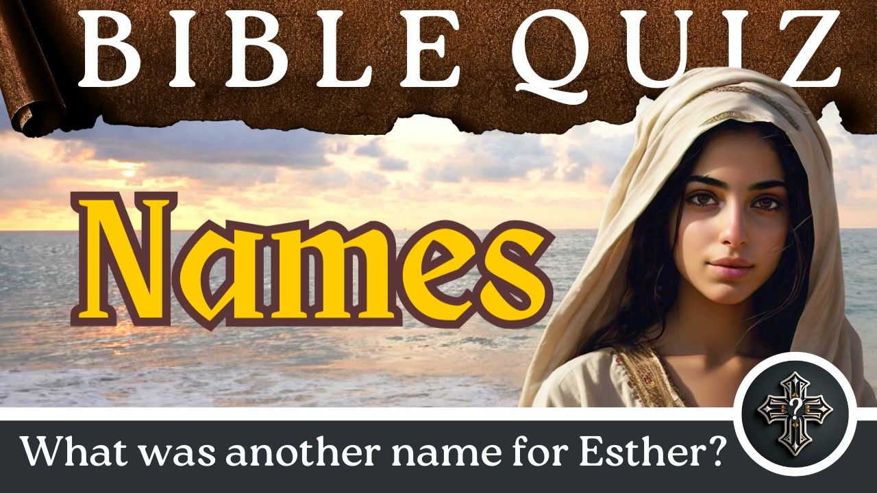 OT Bible Quiz on NAMES and their Meaning in the Old Testament | 📖 ✝️ | 35 Questions