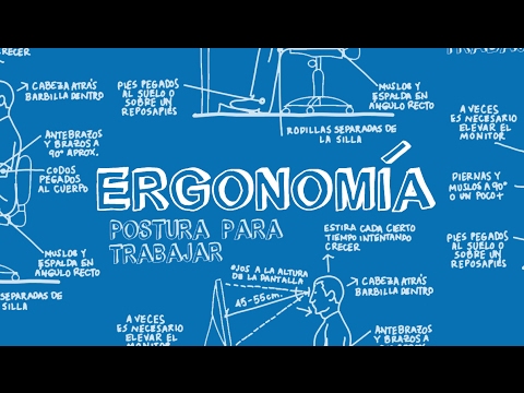 Ergonomía - Postura para trabajar y estudiar