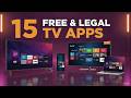 15 APPS TO WATCH TV FOR FREE AND LEGALLY