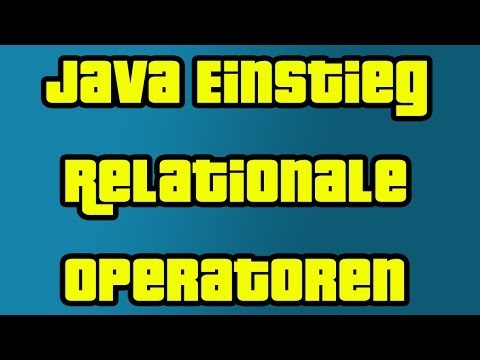 Java Einstieg 06 - Relationale Operatoren - by C&P