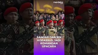 Download lagu Sangar Danjen Kopassus Jadi Komandan Upacara HUT ke-79 TNI, Dilihat Prabowo #merdekadotcom mp3