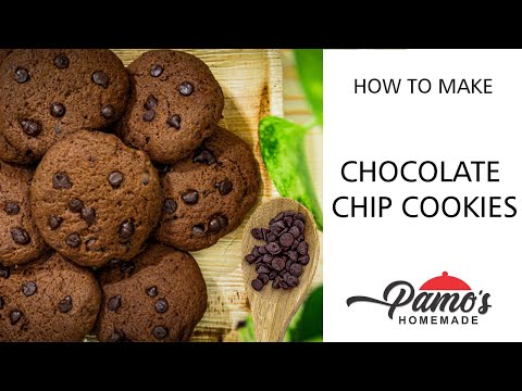 Easy Double Chocolate Chip Cookies Recipe at Home / Pamo's Homemade