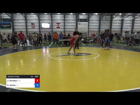 61 Kg Quarterfinal - Jesse Mendez, Region Wrestling Academy Vs Nasir Bailey, Illinois 1789