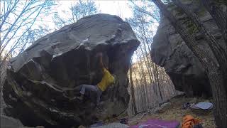 Video thumbnail of Molonk, 7c. Brione